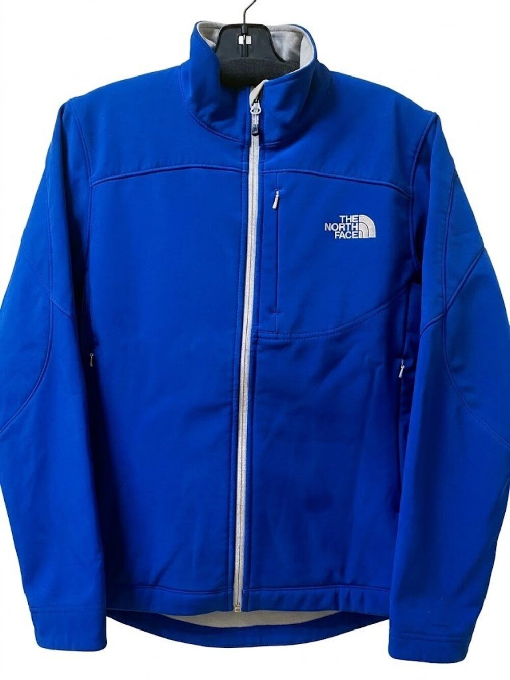 The North Face Blue & Gray Thermal Water Proof Jacket women's Size M EUC!